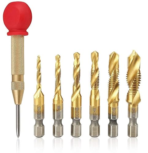 oumuik 7tlg Holzspiralbohrer Set (Metallbohrer für Holz, Ø 3-10 mm, 6*Holzbohrer,1*Körner)- Premium HSS Bohraufsätze/Stahlbohrer oumuik 7tlg Holzspiralbohrer Set (Metallbohrer für Holz, Ø 3-10 mm, 6*Holzbohrer,1*Körner)- Premium HSS Bohraufsätze/Stahlbohrer von oumuik