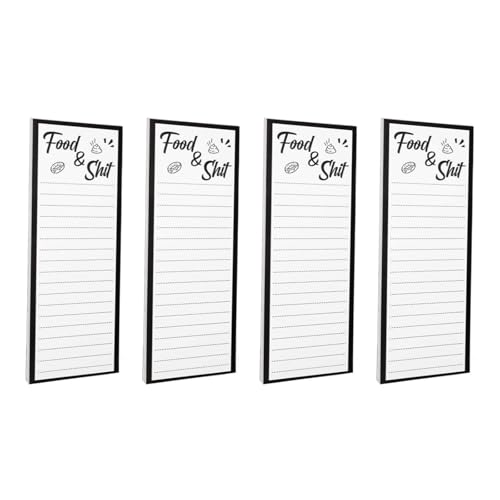 Magnet-Notizblöcke, Schreibblock für Kühlschrank, 50 Blatt/Block, P3 x 20 cm, Kühlschrank-Memopad, Schreibblock, Leder, Stifthalter, Familienerinnerung Magnet-Notizblöcke, Schreibblock für Kühlschrank, 50 Blatt/Block, P3 x 20 cm, Kühlschrank-Memopad, Schreibblock, Leder, Stifthalter, Familienerinnerung von our fave