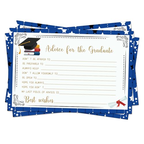 our fave 8 Stück Grußkarten zum Schulabschluss, elegantes Design für Absolventen, mit Umschlägen und benutzerfreundlichem Papier von our fave