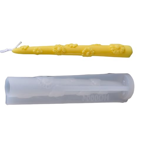 our fave Silikonformen mit langem Stab, Blumenform, handgefertigt, Ornament, Epoxidharz, Gips, Formen für Kerzenherstellung von our fave
