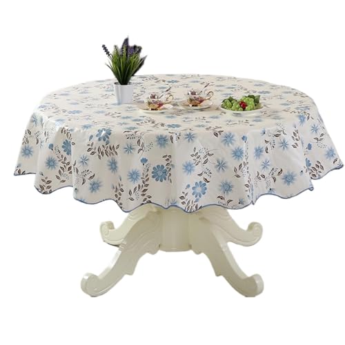 our fave Tischdecke mit Blumenmuster, öldicht, wasserdicht, einfache runde Tischdecke für Zuhause, Restaurant, Dekoration our fave Tischdecke mit Blumenmuster, öldicht, wasserdicht, einfache runde Tischdecke für Zuhause, Restaurant, Dekoration von our fave