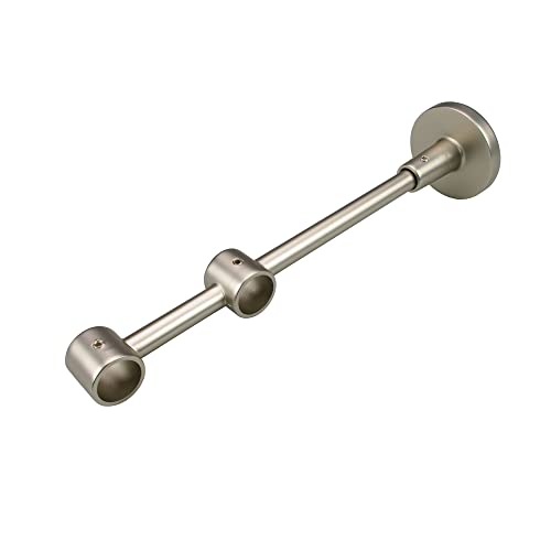 Ourdeco Träger für Gardinenstangen 20 cm zweiläufig Landhaus, ø 16 mm, 1 Stk chrom matt Ourdeco Träger für Gardinenstangen 20 cm zweiläufig Landhaus, ø 16 mm, 1 Stk chrom matt von ourdeco