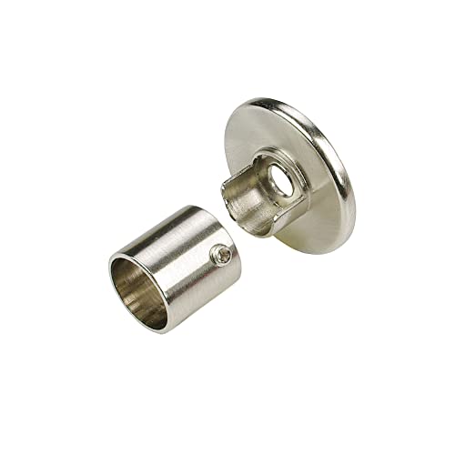 Ourdeco Wandlager für Gardinenstangen Madrid mit ø 12 mm edelstahl optik Ourdeco Wandlager für Gardinenstangen Madrid mit ø 12 mm edelstahl optik von ourdeco