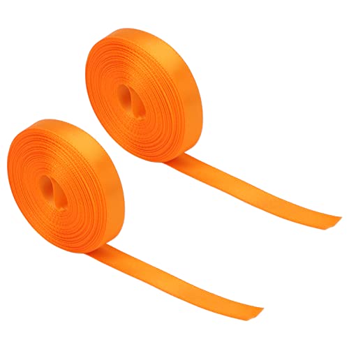 Polyester wasserdichtes Geschenkwickband helle Farbe Weit verwendet für DIY Bastelhaarband (Orange) von outdoorm