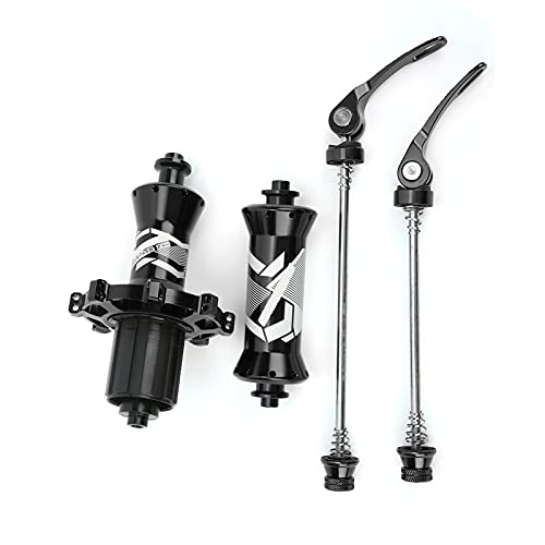 R9000 Straight Pull 24 Löcher Road Bicycle Hub für NBK vollständig versiegeltes Lagerfahrradwerkzeug (Schwarz) von outdoorm