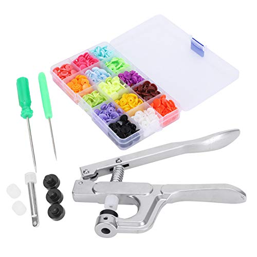 Snap -Befestigungsmittel Kit Nähtaste Stanzmaschine Hand Drücken Zierabzüge Set Werkzeughandwerk Anzug T3 T5 T8 Knöpfe Werkzeug DIY -Enthusiasten von outdoorm