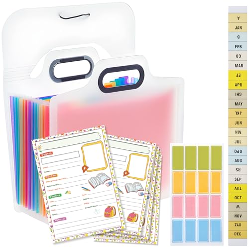 Erinnerungsbuch für Schuljahre, organisiertes Sammelalbum mit 13 Taschen für Fotos und Erinnerungen von der Vorschule bis zur 12. Klasse Erinnerungsbuch für Schuljahre, organisiertes Sammelalbum mit 13 Taschen für Fotos und Erinnerungen von der Vorschule bis zur 12. Klasse von oyhqes