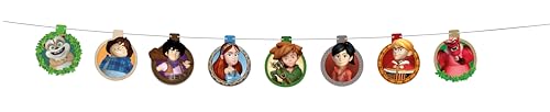 P' Clown - 14063 – Girlande Robin Hood ™, 3 Meter – offizielles Lizenzprodukt – Zubehör Dekoration für Kindergeburtstag von p'tit clown