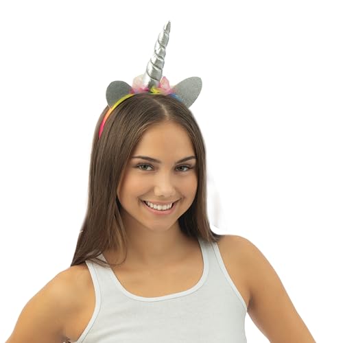 P'TIT CLOWN Haarreif Einhorn – originelles und märchenhaftes Accessoire zur Ergänzung Ihres Karnevalskostüms, Mottopartys, Geburtstage, Kostümpartys, Shows P'TIT CLOWN Haarreif Einhorn – originelles und märchenhaftes Accessoire zur Ergänzung Ihres Karnevalskostüms, Mottopartys, Geburtstage, Kostümpartys, Shows von p'tit clown
