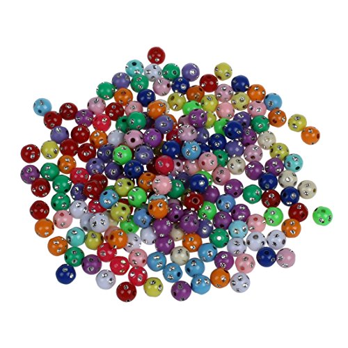 pQirnvIL 200 8mm Kunststoffperlen Strass Multifarbe Basteln pQirnvIL 200 8mm Kunststoffperlen Strass Multifarbe Basteln von pQirnvIL