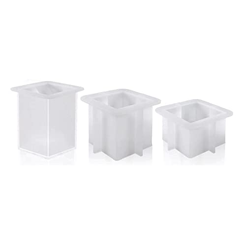 pQirnvIL 3-Teilige Epoxidharz-Formen für Die Herstellung Von Teelichtern, Kerzenhaltern, Harz, Kunstkerzen, Formguss-Set, Silikagel pQirnvIL 3-Teilige Epoxidharz-Formen für Die Herstellung Von Teelichtern, Kerzenhaltern, Harz, Kunstkerzen, Formguss-Set, Silikagel von pQirnvIL