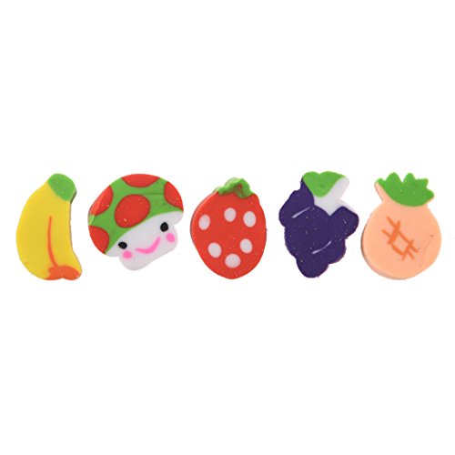 pQirnvIL 50x Mini Obst Formen Radiergummis pQirnvIL 50x Mini Obst Formen Radiergummis von pQirnvIL