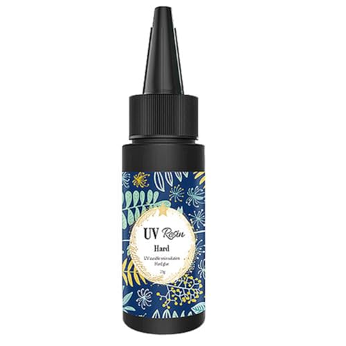 pQirnvIL Harter UV-Harzkleber, Klar, UV-Härtend, Schnell Trocknend, Epoxidharz, UV-, DIY-Schmuckherstellungswerkzeuge, Einfach zu Verwenden, 25 G pQirnvIL Harter UV-Harzkleber, Klar, UV-Härtend, Schnell Trocknend, Epoxidharz, UV-, DIY-Schmuckherstellungswerkzeuge, Einfach zu Verwenden, 25 G von pQirnvIL