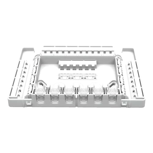 WAGO Verbindungsdose für Mantelleitungen Heizkreisverteiler Abzweig Serie 221 max. 4mm²-Klemmen ohne Verbindungsklemmen (1 Stück), Weiß von WAGO