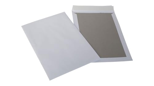 200x Versandtasche Papprückwandtasche 250 x 353 mm C4 Selbstklebestreifen 120g/qm Weiss Rückwand aus Pappe für starken Halt 200x Versandtasche Papprückwandtasche 250 x 353 mm C4 Selbstklebestreifen 120g/qm Weiss Rückwand aus Pappe für starken Halt von packster
