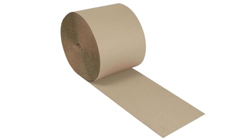 packster 1x Rollenwellpappe Wellpapprolle 40cm 70lfm Braun C-Welle Wellpappe Verpackungsmaterial für sicheren Versand & Lagerung packster 1x Rollenwellpappe Wellpapprolle 40cm 70lfm Braun C-Welle Wellpappe Verpackungsmaterial für sicheren Versand & Lagerung von packster