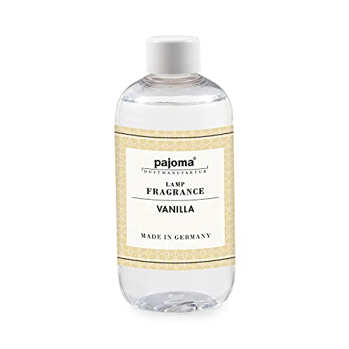 pajoma® Nachfüllflasche für Katalytische Duftlampe 250 ml, Vanille | Raumduft Nachfüller - intensiver und hochwertiger Duft in Premium Qualität von pajoma