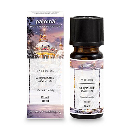 pajoma Parfümöl "Weihnachtsmärchen", 10 ml, feinste Parfümöle in Geschenkverpackung von pajoma