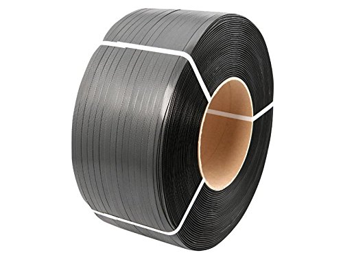 PP - Umreifungsband 16 mm x 0,50 mm x 2000 Meter Kerndruchmesser 406 mm Schwarz PP - Umreifungsband 16 mm x 0,50 mm x 2000 Meter Kerndruchmesser 406 mm Schwarz von paket.ag