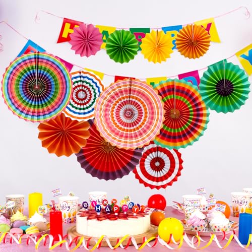 12 Stück Papier Fächer Dekoration Hanging Party, panemy Fans Papier, Farbe Papierfächer Party Deko Set für Geburtstag Hochzeit Abschlussfeier Veranstaltungen Zubehör Kombination 20cm 30cm 40cm 12 Stück Papier Fächer Dekoration Hanging Party, panemy Fans Papier, Farbe Papierfächer Party Deko Set für Geburtstag Hochzeit Abschlussfeier Veranstaltungen Zubehör Kombination 20cm 30cm 40cm von panemy