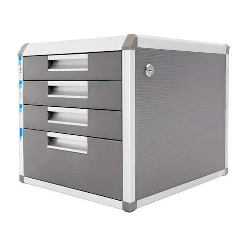 Dokumenten Organizer A4 Organizer Sortiermappe Akten Organizer Datei Organizer Unterlagen Organizer Mappe, für Büro A4 Dokumente stabil abschließbar (4 Schubladen) von panfudongk