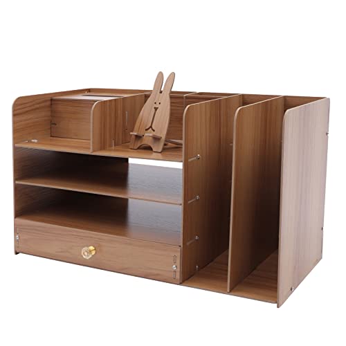 Schreibtisch Organizer | Briefablage | Dokumentenhalter | Holz Schreibtisch Organizer mit Schubladen | Multifunktionaler A4 Organizer | Schubladenbox | Kirsche | büro Organizer | ablagefächer Schreibtisch Organizer | Briefablage | Dokumentenhalter | Holz Schreibtisch Organizer mit Schubladen | Multifunktionaler A4 Organizer | Schubladenbox | Kirsche | büro Organizer | ablagefächer von panfudongk