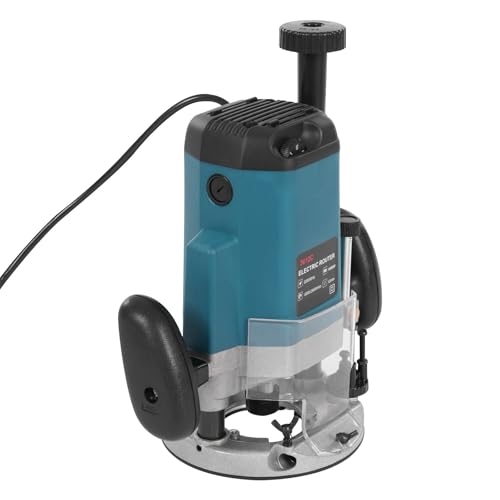 Trimmer, Fräse, Motor, Kabel, Spannzange, Führung, Fräskopf 2200W 6 Stufen 23000 U min Holzbearbeitung Kantenschneiden Präzision von panfudongk