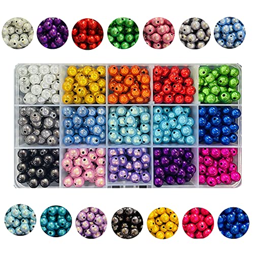 Wholesale Wunderperlen mit 3D-Beleuchtung, 500+ Stück, 35 Stück x 15 Farben, rund, 8 mm, fantastisches Aussehen unter Sonnenschein und Licht, Wholesale Wunderperlen mit 3D-Beleuchtung, 500+ Stück, 35 Stück x 15 Farben, rund, 8 mm, fantastisches Aussehen unter Sonnenschein und Licht, von pangaeawalker