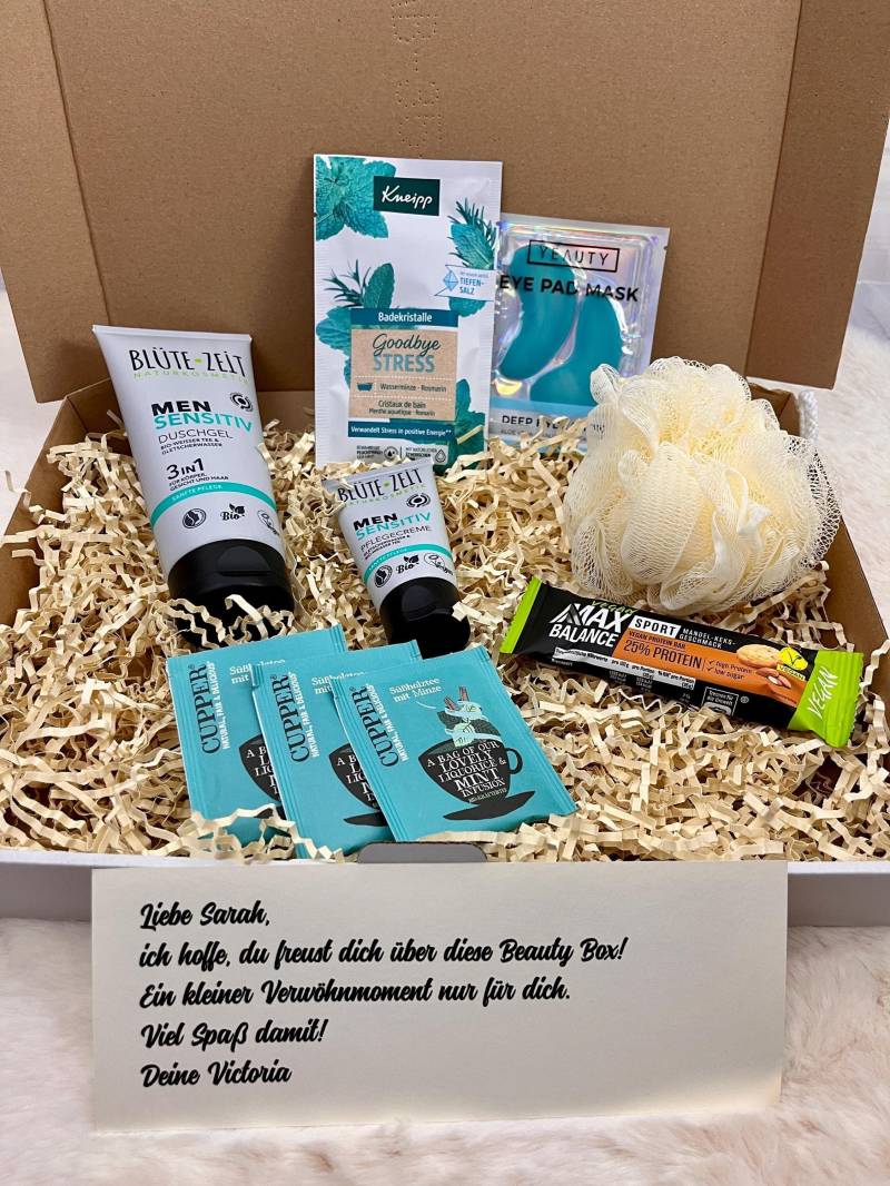 Männerbox, Geschenkbox, Beautybox, Wellnessbox, Auf Wunsch Personalisierbar Z.b. Als Geburtstagsgeschenk von panimoden