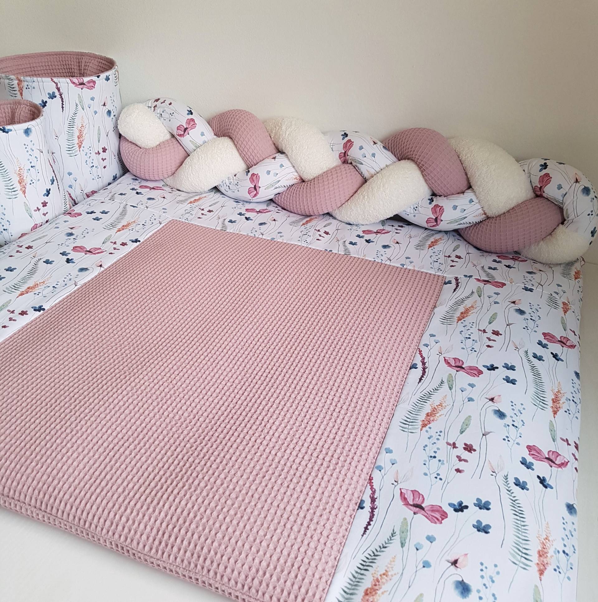 Wickelauflage Set 85 X75 cm Wickelunterlage Waffelpique Frottee Wickelauflage Set 85 X75 cm Wickelunterlage Waffelpique Frottee von pankinbed