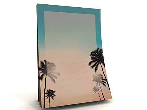 Notizblock A5 | Reisen, Palmen Motivpapier Block | Samana | 50 Blatt, 90g/qm | Schreibnotizblock | Notizblock | Schreibblock A5 | Paperandpicture Notizblock A5 | Reisen, Palmen Motivpapier Block | Samana | 50 Blatt, 90g/qm | Schreibnotizblock | Notizblock | Schreibblock A5 | Paperandpicture von paperandpicture.de