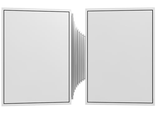 paperandpicture.de Trauerpapier 'Trauerrand', 100 Blatt A4, 100g/qm, hochwertiges Trauerpapier/Briefpapier für Laser/Ink/Copy/Hand von dirxbuschinger