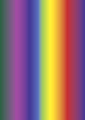 papieto Fotokarton (49 Farben / A4-21,0 x 29,7 cm - 300 g/m2-10 Blatt) Farbe FREI WÄHLBAR … (Regenbogen) von papieto