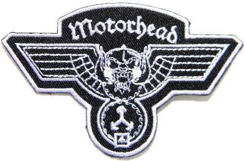 3.5" x 2.5"Motorhead Hammered Band Logo Heavy Metal Punk Rock Music Jacket T-shirt Patch Sew Iron on Embroidered von patch von xyz21
