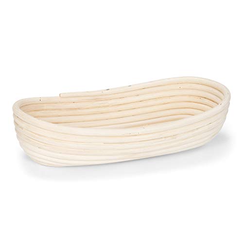 Patisse Gärkorb aus Peddigrohr für Brot - oval 28x13cm von patisse