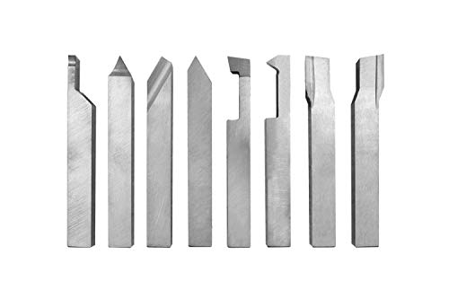 PAULIMOT HSS-Drehmeißel-Set 8-teilig, 12 x 12 mm PAULIMOT HSS-Drehmeißel-Set 8-teilig, 12 x 12 mm von paulimot