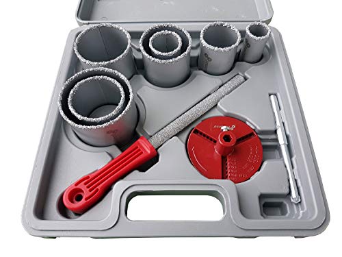 PAULIMOT Lochbohrer-Profi-Set für Fliesen, 10-teilig PAULIMOT Lochbohrer-Profi-Set für Fliesen, 10-teilig von paulimot