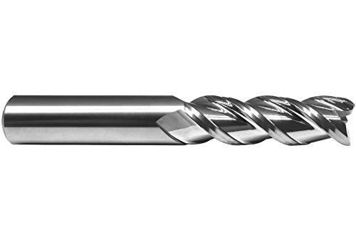 PAULIMOT VHM-Schlichtfräser Ø 10,0 mm 45° für Aluminium, 3-schneidig, poliert von paulimot