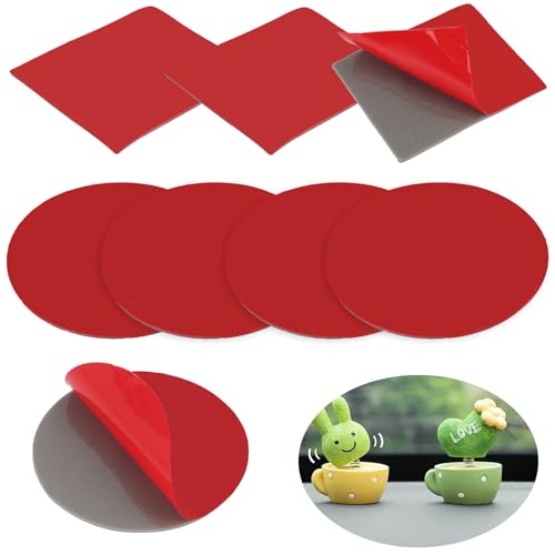 pawpoem 8PCS Doppelseitige Klebepads, Dash Cam Klebepads, Dashcam Rund & Quadratisch, VHB Klebeband Für Handyhalterung, Saugnapfhalterung, Wasserdicht, Hitzebeständig, Zuschneidbar, Autozubehör pawpoem 8PCS Doppelseitige Klebepads, Dash Cam Klebepads, Dashcam Rund & Quadratisch, VHB Klebeband Für Handyhalterung, Saugnapfhalterung, Wasserdicht, Hitzebeständig, Zuschneidbar, Autozubehör von pawpoem