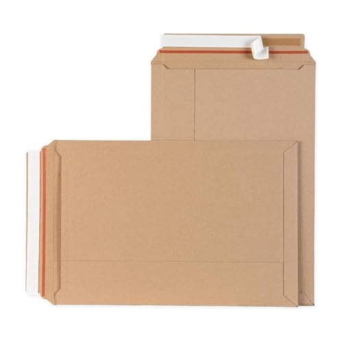 Paxit - Versandtaschen aus Karton, 30 Stück Satz, E-Commerce Umschläge, Versandtaschen Warensendung, Briefumschläge, Versandtasche - 520x350 mm von paxit.pl