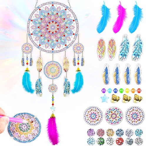 Geschenk Mädchen 5-6-8-11 Jahre, Basteln Mädchen 7 8 9 10 Jahre Diamond Painting Traumfänger Bastelset Kinder ab 6 Jahre Spielzeug Geschenke für 9 10 12 Jährige Mädchen Geschenkideen Mosaic Windspiele Geschenk Mädchen 5-6-8-11 Jahre, Basteln Mädchen 7 8 9 10 Jahre Diamond Painting Traumfänger Bastelset Kinder ab 6 Jahre Spielzeug Geschenke für 9 10 12 Jährige Mädchen Geschenkideen Mosaic Windspiele von pearoft