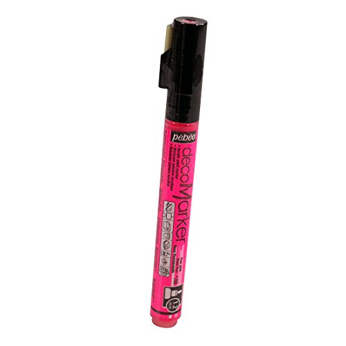 Pebeo Deco Marker, Fluorecent Pink, 1,2 mm Pebeo Deco Marker, Fluorecent Pink, 1,2 mm von Pebeo