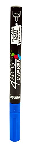 PEBEO 4 Künstlermarker, Metall, dunkelblau, 0,1 x 0,1 x 1,32 cm PEBEO 4 Künstlermarker, Metall, dunkelblau, 0,1 x 0,1 x 1,32 cm von Pebeo