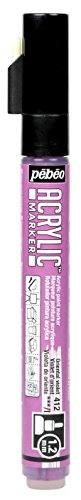 Pebeo Deco Marker, Blackberry, 1,2 mm von Pebeo