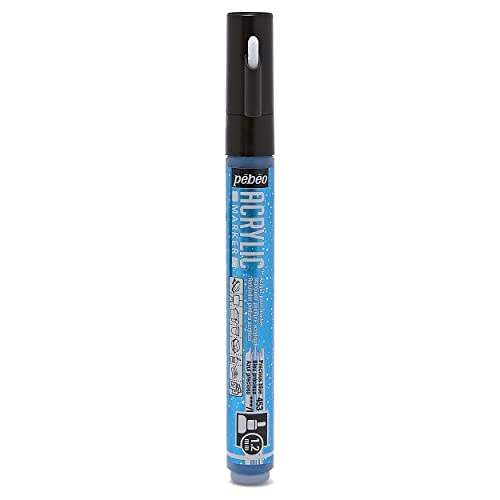 Pebeo Deco Marker, Precious blau, 1,2 mm von pebeo