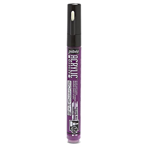 Pebeo Deco Marker, Vivid Violet, 1,2 mm Pebeo Deco Marker, Vivid Violet, 1,2 mm von Pebeo