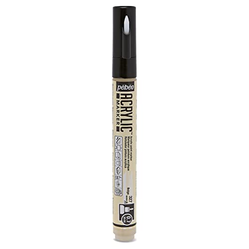 Pebeo Deco Marker, beige, 0,7 mm von pebeo