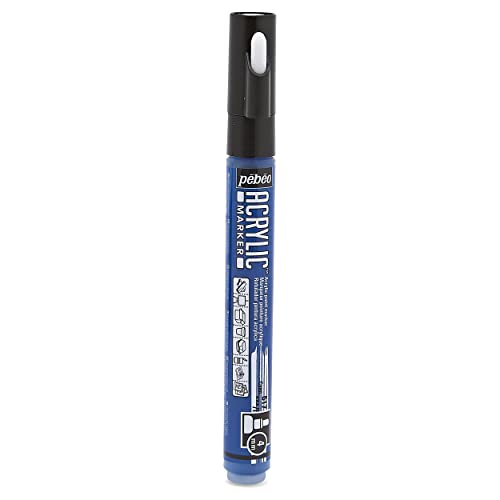Pebeo Deco Marker, cyan, 4 mm Pebeo Deco Marker, cyan, 4 mm von Pebeo