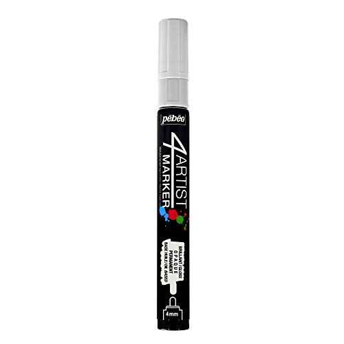 Pebeo "4artist Marker, Weiß, 4 mm Pebeo "4artist Marker, Weiß, 4 mm von Pebeo