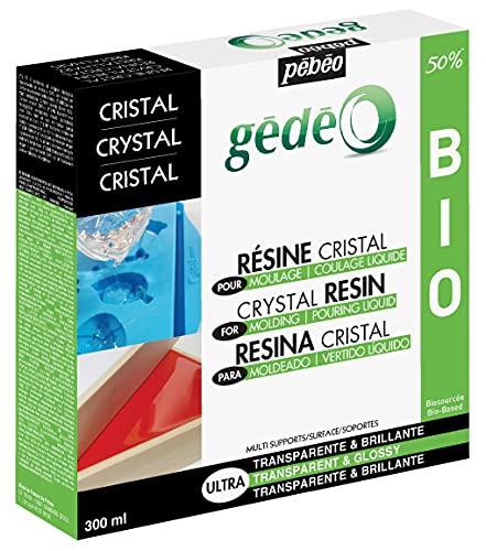 pebeo 766142 Epoxidharz Set Gédéo Biobasiert, Durchsichtig, 300 ml, 300 Milliliter pebeo 766142 Epoxidharz Set Gédéo Biobasiert, Durchsichtig, 300 ml, 300 Milliliter von Pebeo